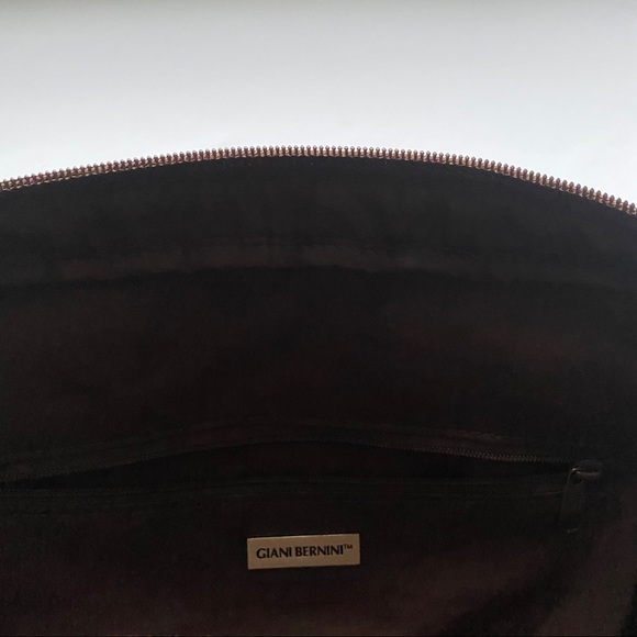 Vintage Giani Bernini Brown Leather bag - Picture 5 of 8
